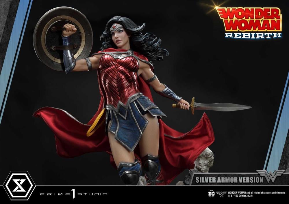 Wonder Woman Rebirth Museum Masterline Wonder Woman (Silver Armor Ver.) 1/3 Scale Limited Edition Statue Gallery Image 29