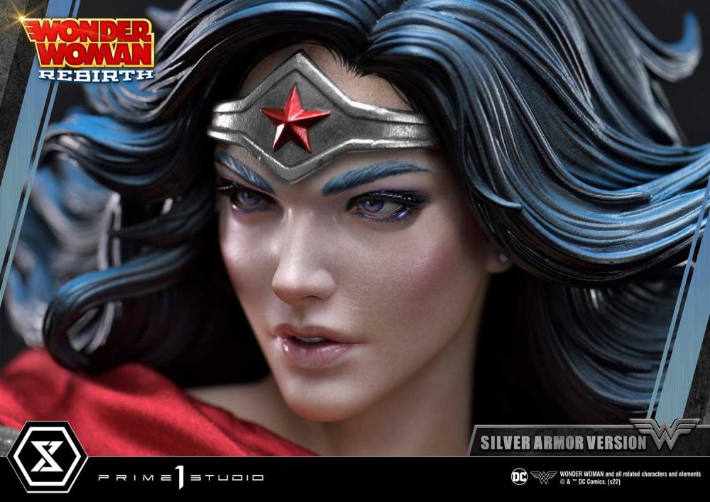 Wonder Woman Rebirth Museum Masterline Wonder Woman (Silver Armor Ver.) 1/3 Scale Limited Edition Statue Gallery Image 30