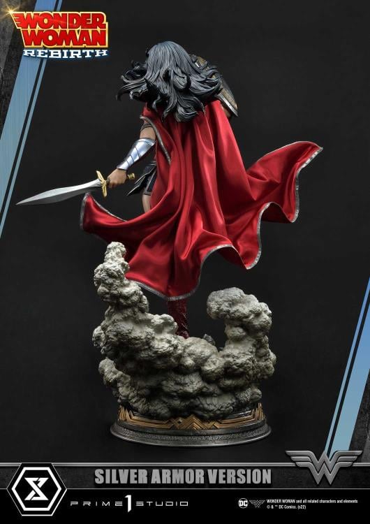 Wonder Woman Rebirth Museum Masterline Wonder Woman (Silver Armor Ver.) 1/3 Scale Limited Edition Statue Gallery Image 5
