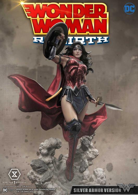 Wonder Woman Rebirth Museum Masterline Wonder Woman (Silver Armor Ver.) 1/3 Scale Limited Edition Statue Gallery Image 36