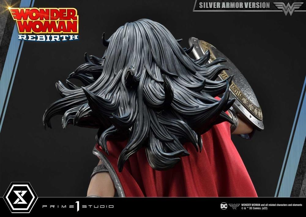 Wonder Woman Rebirth Museum Masterline Wonder Woman (Silver Armor Ver.) 1/3 Scale Limited Edition Statue Gallery Image 18