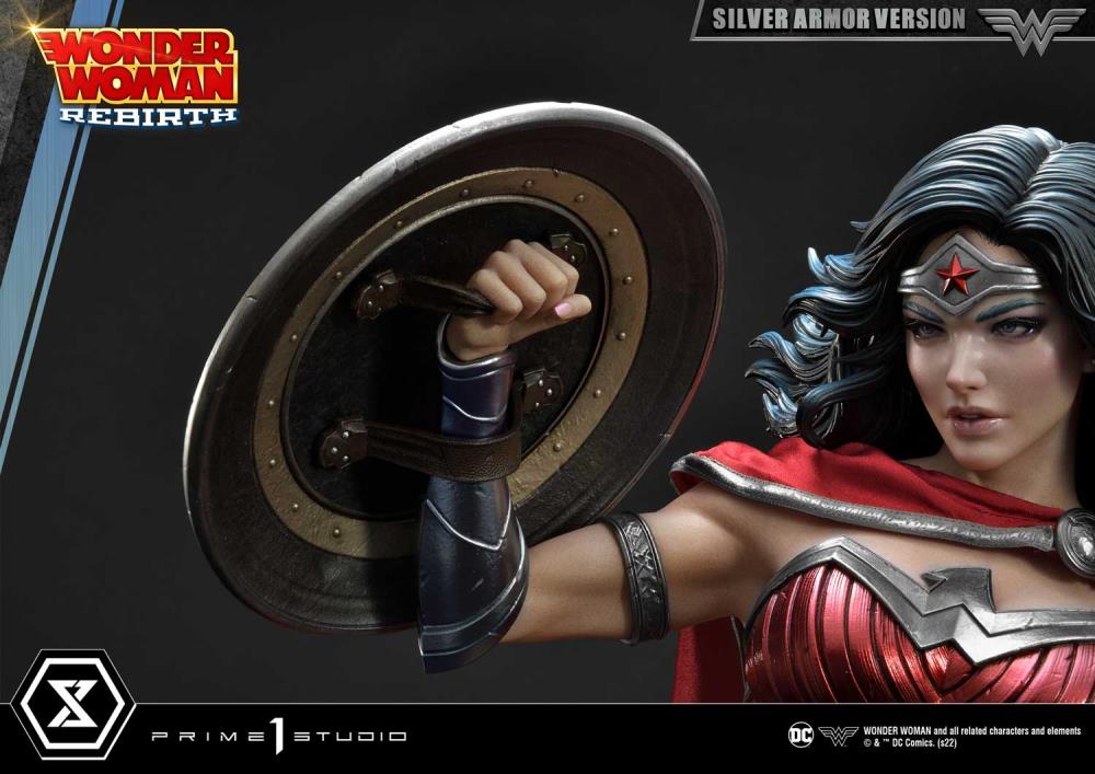 Wonder Woman Rebirth Museum Masterline Wonder Woman (Silver Armor Ver.) 1/3 Scale Limited Edition Statue Gallery Image 23