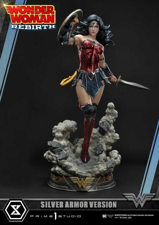 Wonder Woman Rebirth Museum Masterline Wonder Woman (Silver Armor Ver.) 1/3 Scale Limited Edition Statue Gallery Image 12