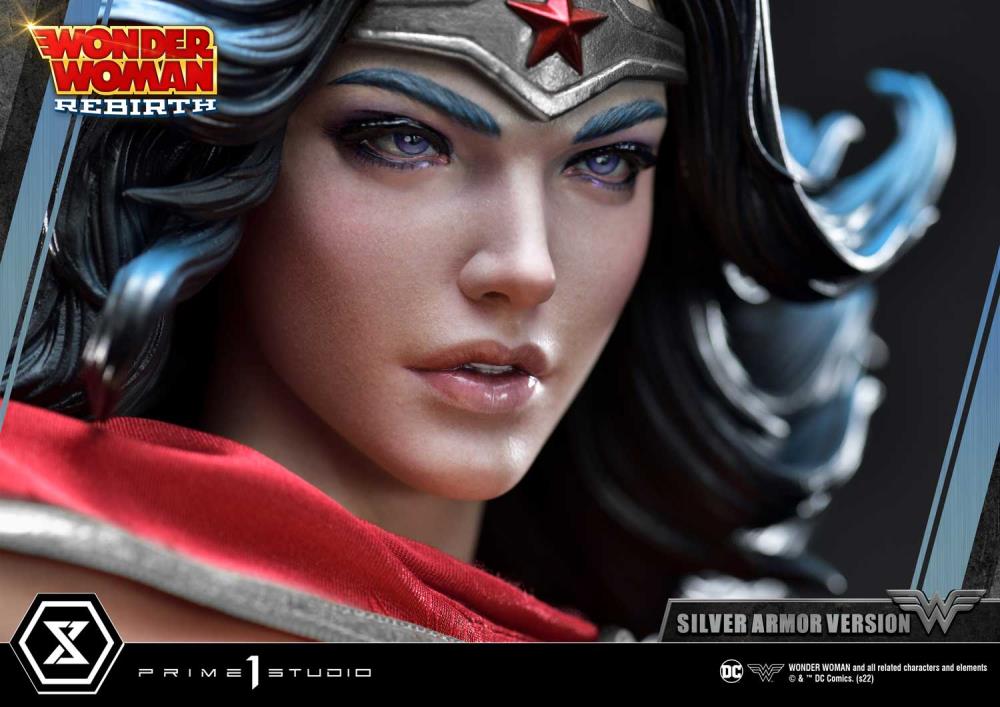 Wonder Woman Rebirth Museum Masterline Wonder Woman (Silver Armor Ver.) 1/3 Scale Limited Edition Statue Gallery Image 33