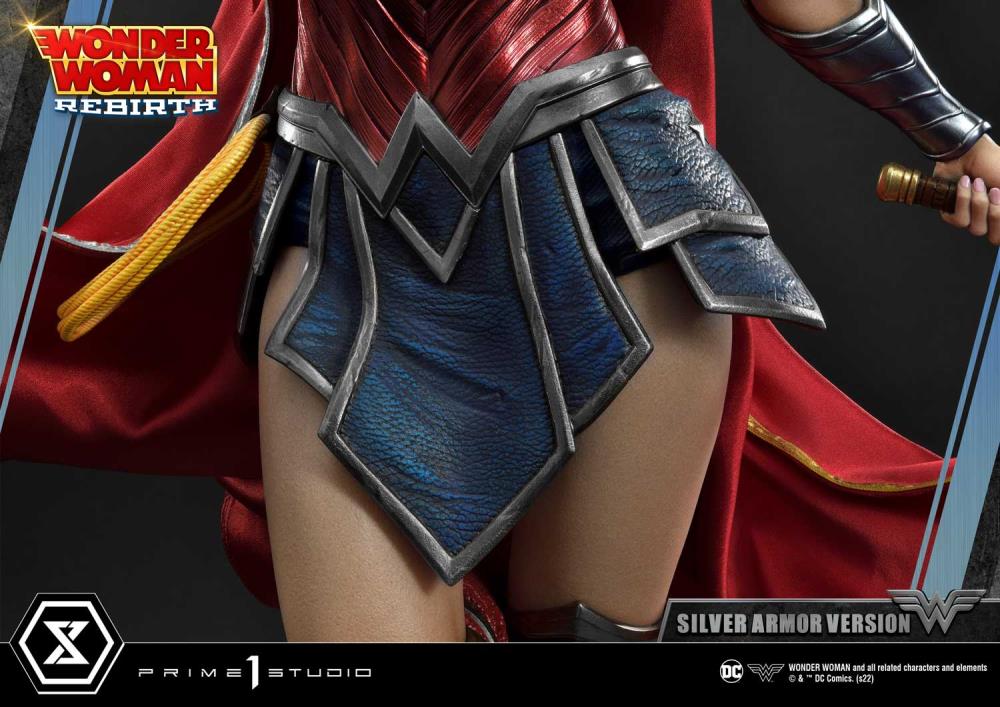 Wonder Woman Rebirth Museum Masterline Wonder Woman (Silver Armor Ver.) 1/3 Scale Limited Edition Statue Gallery Image 25