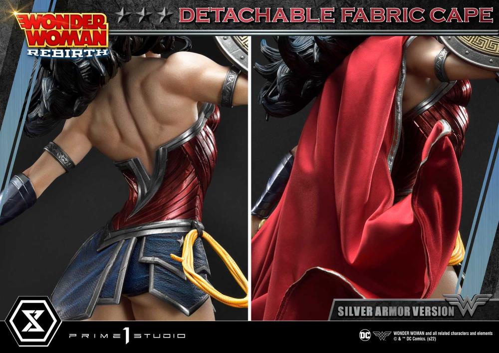 Wonder Woman Rebirth Museum Masterline Wonder Woman (Silver Armor Ver.) 1/3 Scale Limited Edition Statue Gallery Image 35