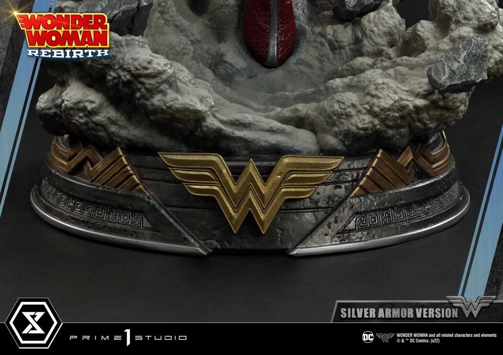 Wonder Woman Rebirth Museum Masterline Wonder Woman (Silver Armor Ver.) 1/3 Scale Limited Edition Statue Gallery Image 15