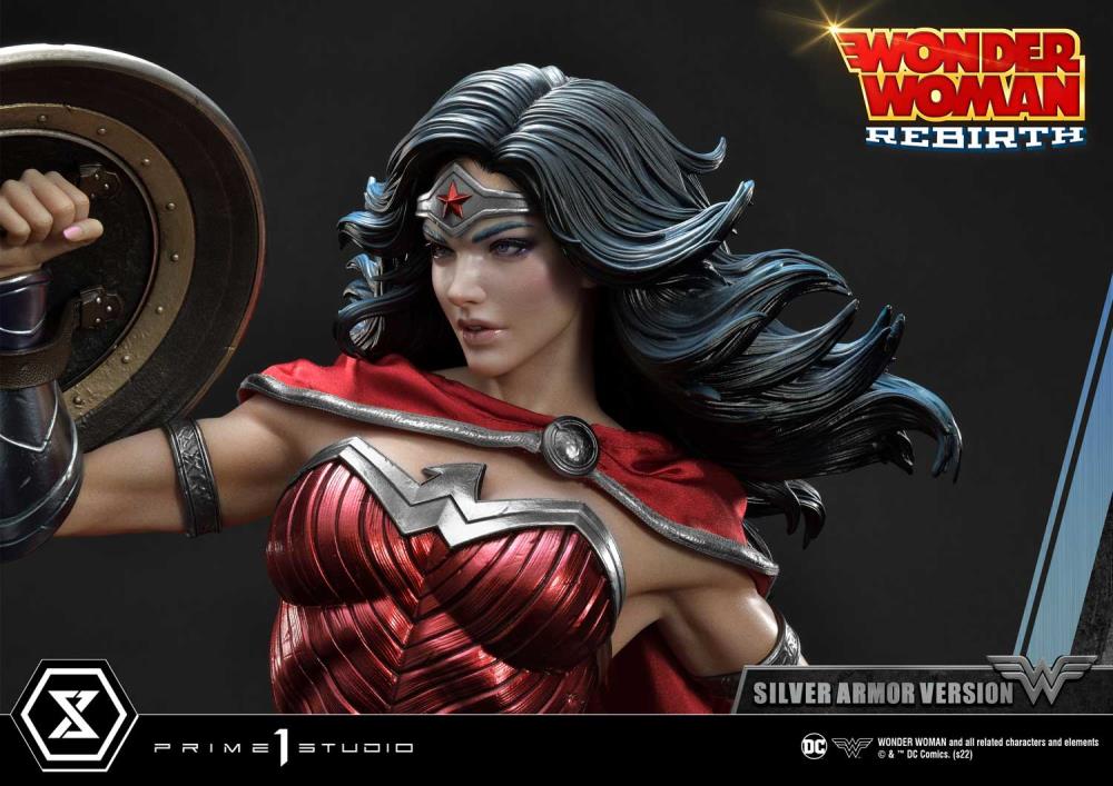 Wonder Woman Rebirth Museum Masterline Wonder Woman (Silver Armor Ver.) 1/3 Scale Limited Edition Statue Gallery Image 19