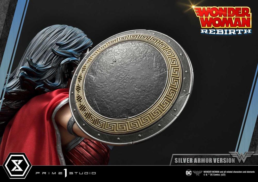 Wonder Woman Rebirth Museum Masterline Wonder Woman (Silver Armor Ver.) 1/3 Scale Limited Edition Statue Gallery Image 20