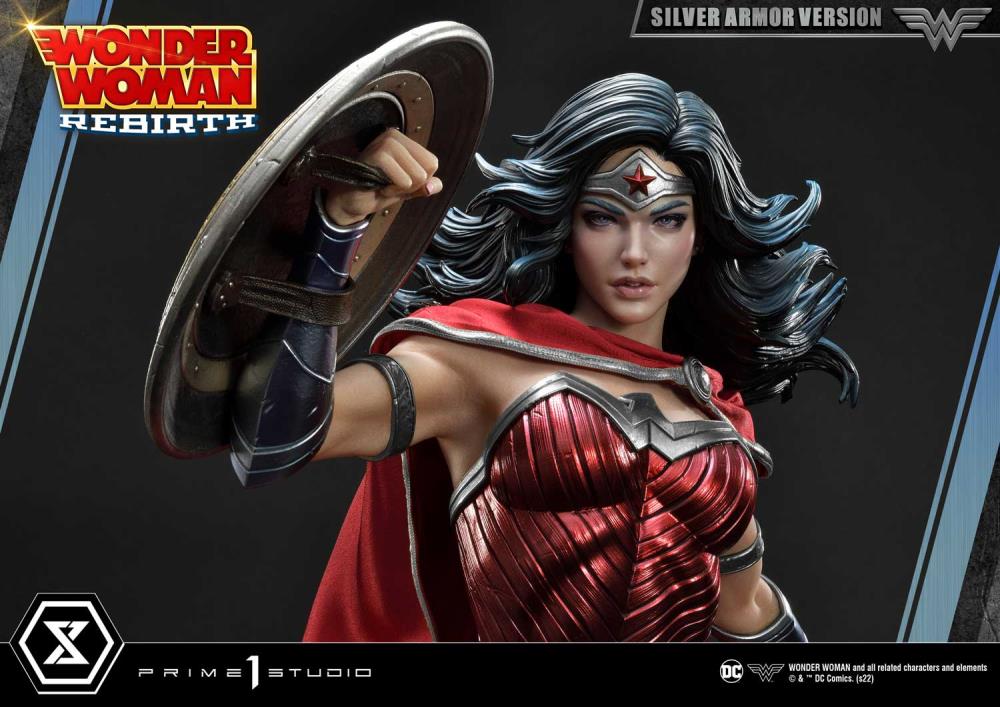 Wonder Woman Rebirth Museum Masterline Wonder Woman (Silver Armor Ver.) 1/3 Scale Limited Edition Statue Gallery Image 16