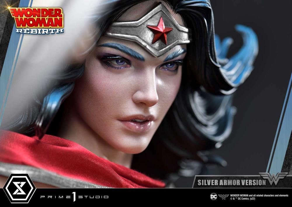Wonder Woman Rebirth Museum Masterline Wonder Woman (Silver Armor Ver.) 1/3 Scale Limited Edition Statue Gallery Image 31