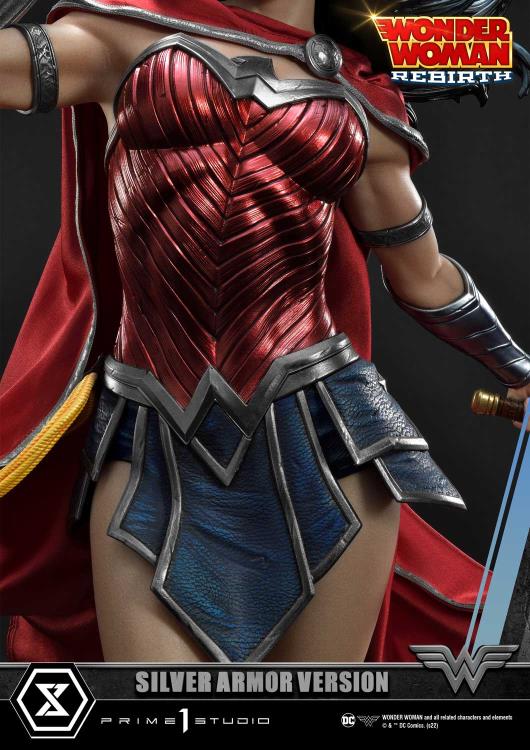 Wonder Woman Rebirth Museum Masterline Wonder Woman (Silver Armor Ver.) 1/3 Scale Limited Edition Statue Gallery Image 8