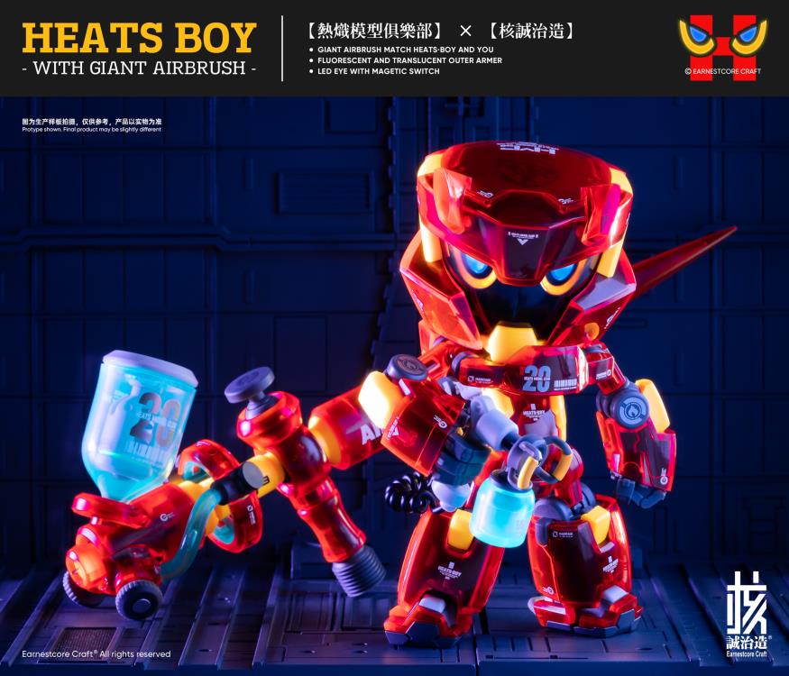 Heats Boy Figure with Giant Airbrush Gallery Image 3