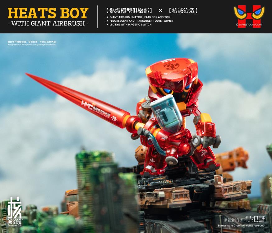 Heats Boy Figure with Giant Airbrush Gallery Image 4