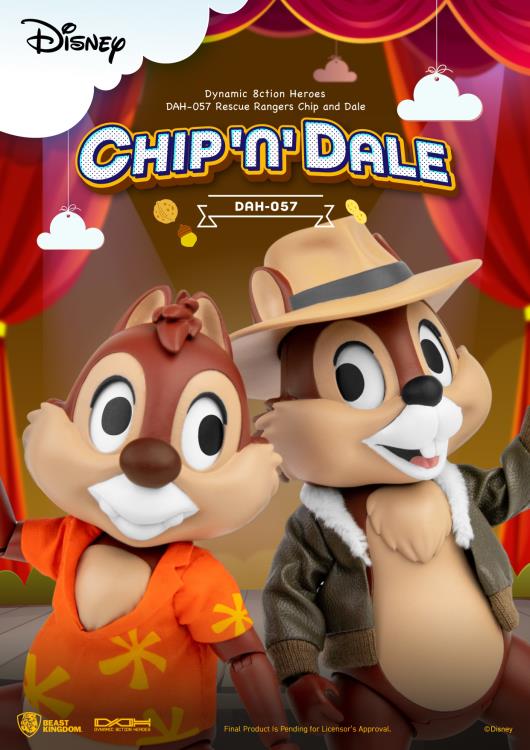 Chip 'n Dale: Rescue Rangers Dynamic 8ction Heroes DAH-057 Chip