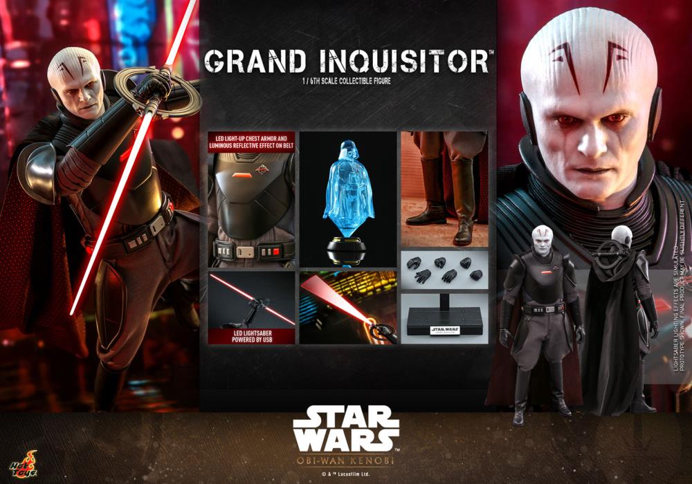 Star Wars: Obi-Wan Kenobi TMS082 Grand Inquisitor 1/6th Scale Collectible Figure Gallery Image 17