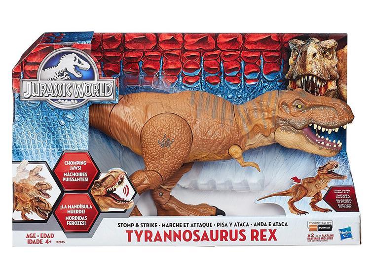 TREX フィギュア Jurassic World Stomp & Strike T-Rex