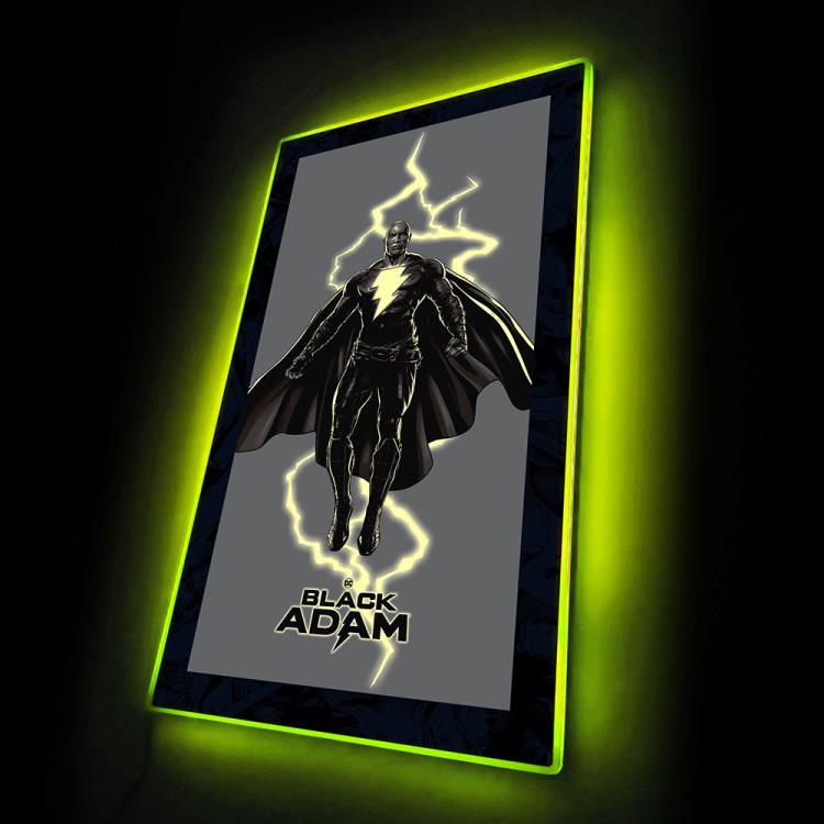 Black Adam Mini LED Poster Sign Gallery Image 3