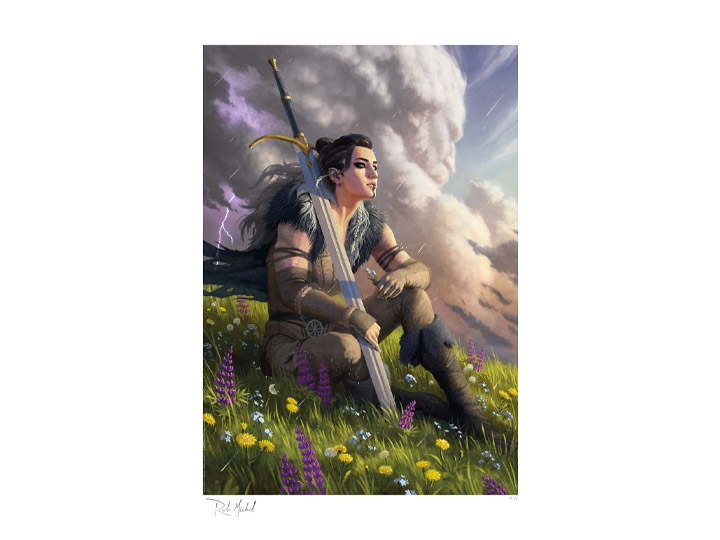 Critical Role Yasha Nydoorin: Champion of the Stormlord Art Print Gallery Image 1