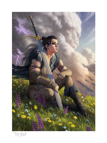 Critical Role Yasha Nydoorin: Champion of the Stormlord Art Print Gallery Image 2