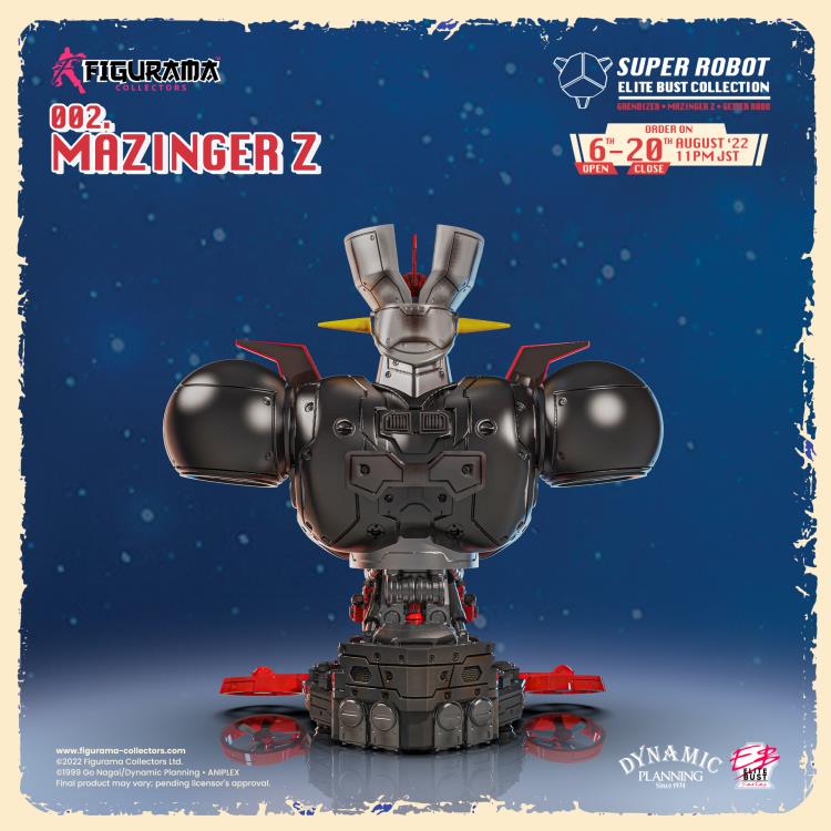 Mazinger Z Super Robot Elite Mazinger Z 1/4 Scale Limited Edition Bust Gallery Image 5