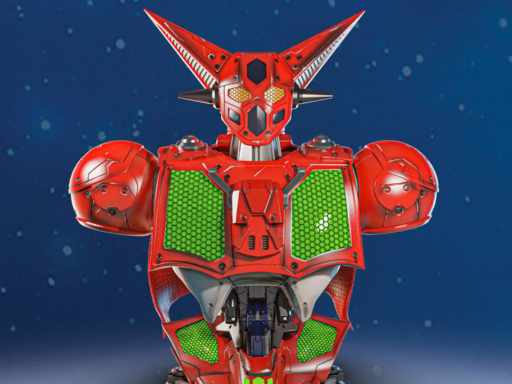 Getter Robo Super Robot Elite Getter 1 1/4 Scale Limited Edition Bust Gallery Image 1