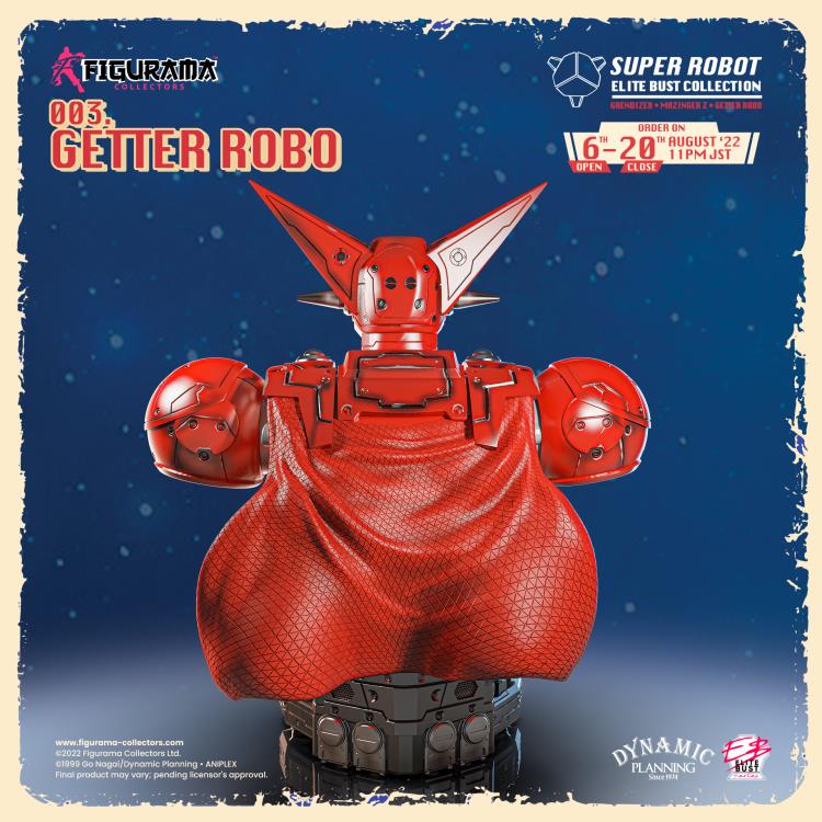 Getter Robo Super Robot Elite Getter 1 1/4 Scale Limited Edition Bust Gallery Image 5