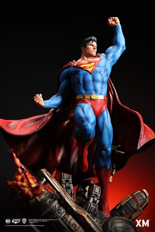 スーパーマン　1/6スケール スーパーマンが公式イラストレーター描き下ろしイラストをモチーフに