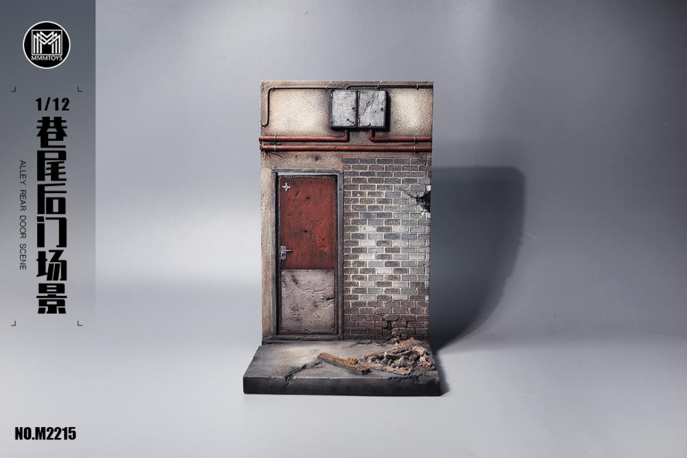Alley Rear Door Scene 1/12 Scale Accessory Gallery Image 3