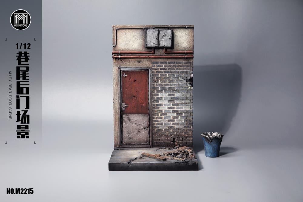 Alley Rear Door Scene 1/12 Scale Accessory Gallery Image 4