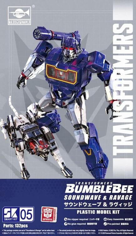 Transformers: Bumblebee Smart Kit 05 Soundwave and Ravage Model Kit Gallery Image 11