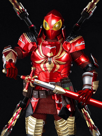 Marvel Dynamic 8ction Heroes DAH-051 Medieval Knight Spider-Man Gallery Image 2