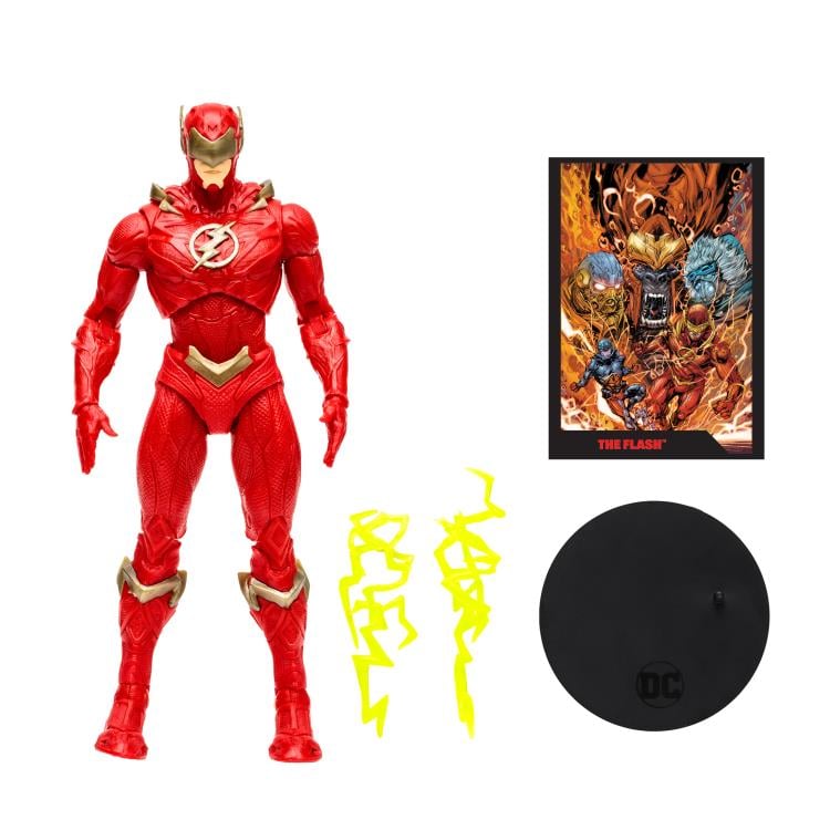 The Flash Page Punchers 7" The Flash (Barry Allen) Figure with Comic Gallery Image 9