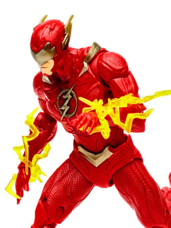 The Flash Page Punchers 7" The Flash (Barry Allen) Figure with Comic Gallery Image 2