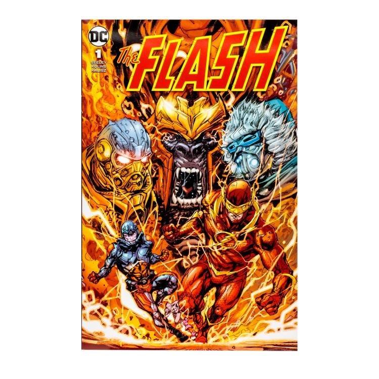 The Flash Page Punchers 7" The Atom (Ryan Choi) Figure with Comic Gallery Image 11