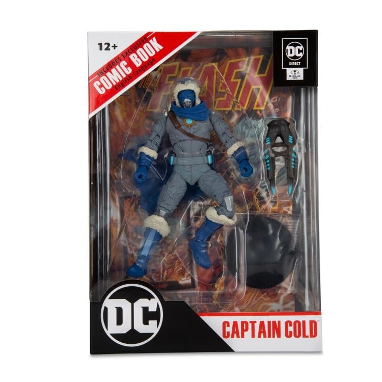The Flash Page Punchers 7" Captain Cold Figure with Comic Gallery Image 12