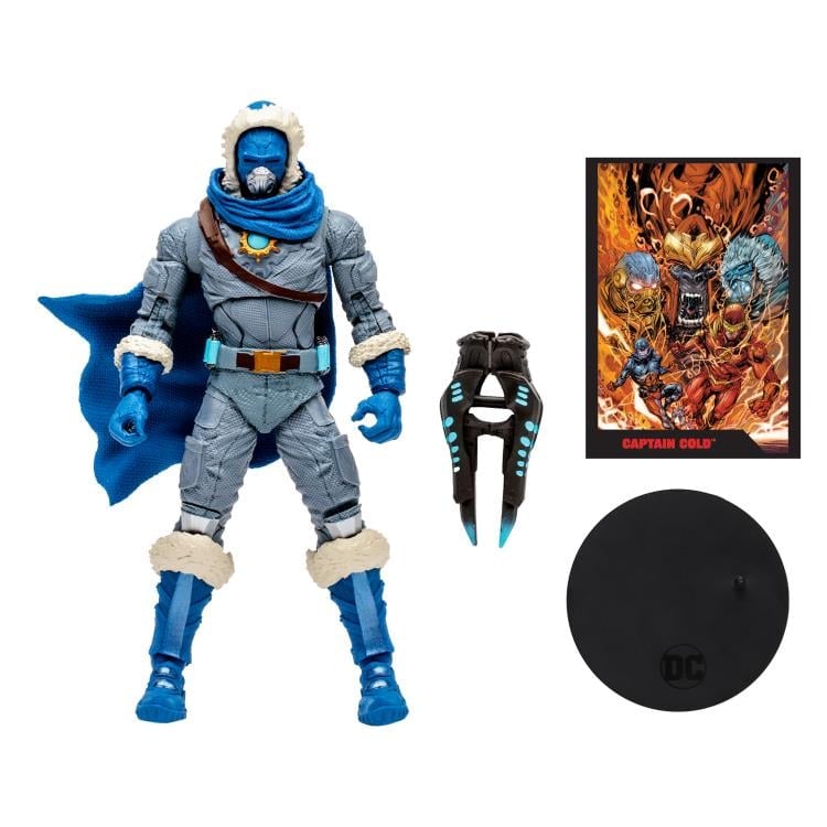 The Flash Page Punchers 7" Captain Cold Figure with Comic Gallery Image 9