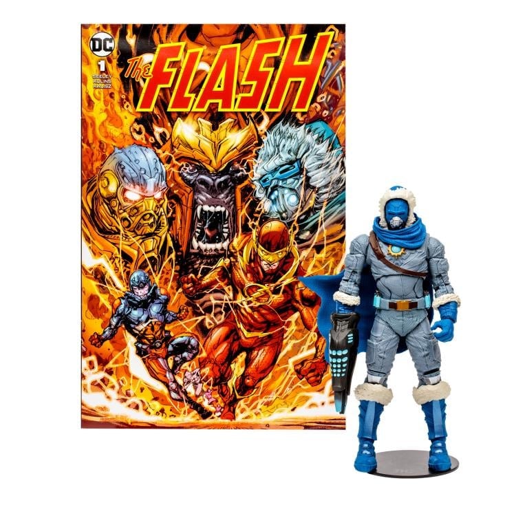 The Flash Page Punchers 7" Captain Cold Figure with Comic Gallery Image 10