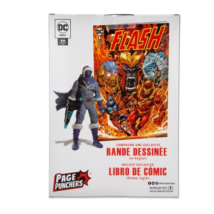 The Flash Page Punchers 7" Captain Cold Figure with Comic Gallery Image 14