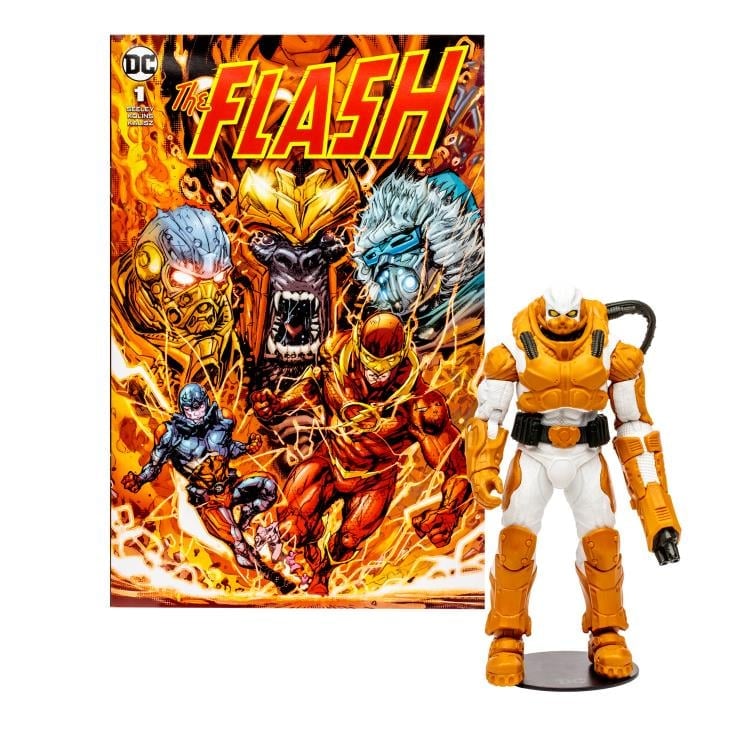 The Flash Page Punchers 7" Heat Wave Figure with Comic Gallery Image 10