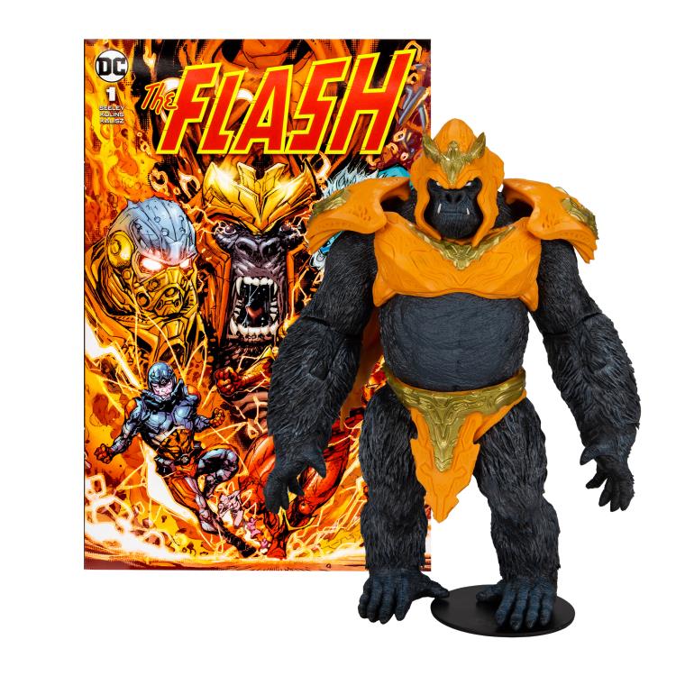 The Flash Page Punchers 7" Gorilla Grodd Figure with Comic Gallery Image 9