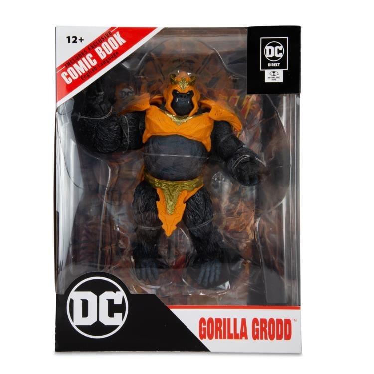 The Flash Page Punchers 7" Gorilla Grodd Figure with Comic Gallery Image 11