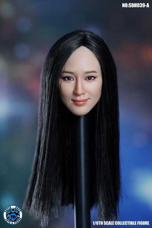 Female Head Sculpt 1/6 Scale Accessory (SDH039A) Gallery Image 3