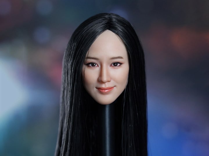 Female Head Sculpt 1/6 Scale Accessory (SDH039A) Gallery Image 1