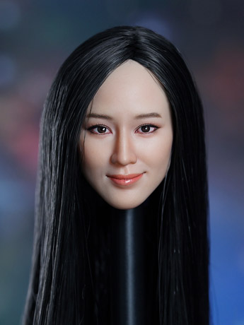 Female Head Sculpt 1/6 Scale Accessory (SDH039A) Gallery Image 2
