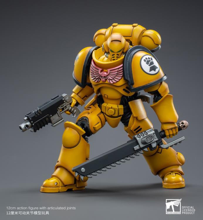 Warhammer 40K Imperial Fists Intercessors 1/18 Scale Figure Gallery Image 5
