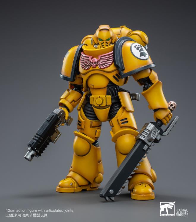 Warhammer 40K Imperial Fists Intercessors 1/18 Scale Figure Gallery Image 7