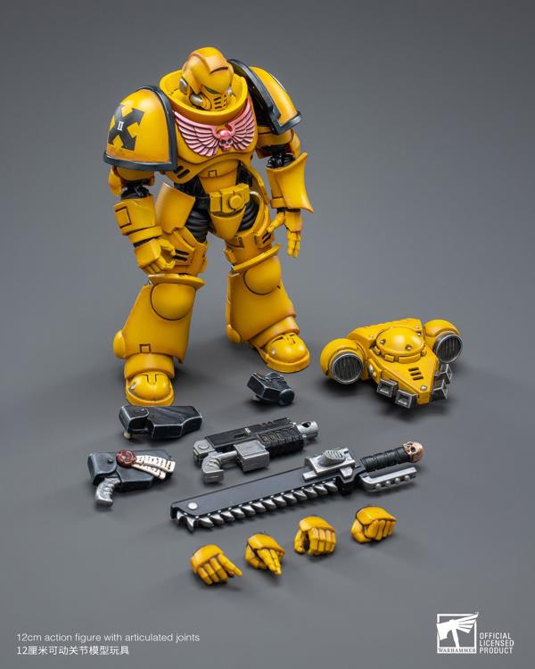 Warhammer 40K Imperial Fists Intercessors 1/18 Scale Figure Gallery Image 9