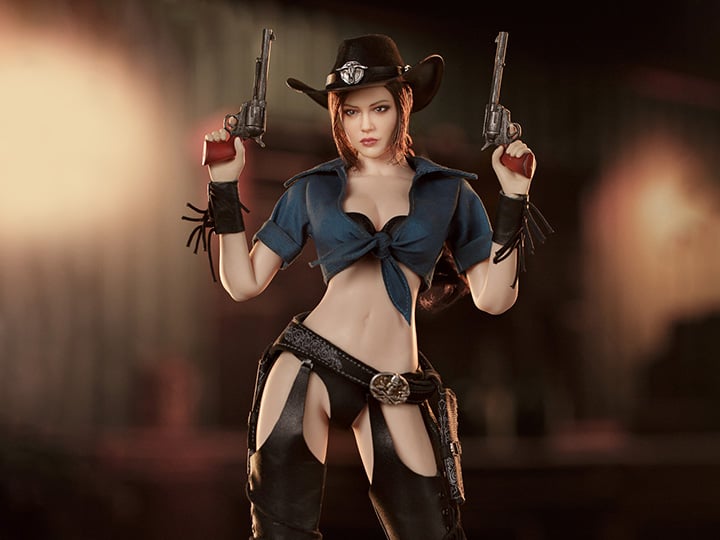 Western Cowboy Bounty Hunter 1/6 Scale Figure (08B) Gallery Image 1