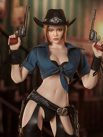Western Cowboy Bounty Hunter 1/6 Scale Figure (08B) Gallery Image 2